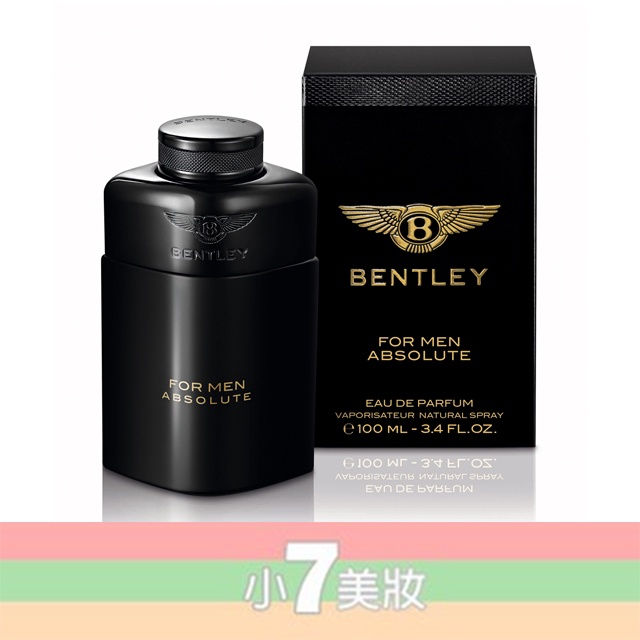 BENTLEY 賓利 FOR MEN ABSOLUTE 絕對(自信)男性淡香精 100ml / TESTER【小7美妝】