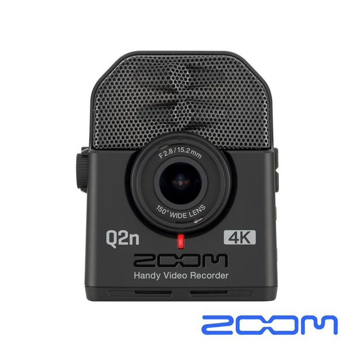 平廣 送袋 ZOOM Q2n-4K 手持攝錄機 150度廣角鏡頭 HDR 攝影技術 錄影機 台灣公司貨