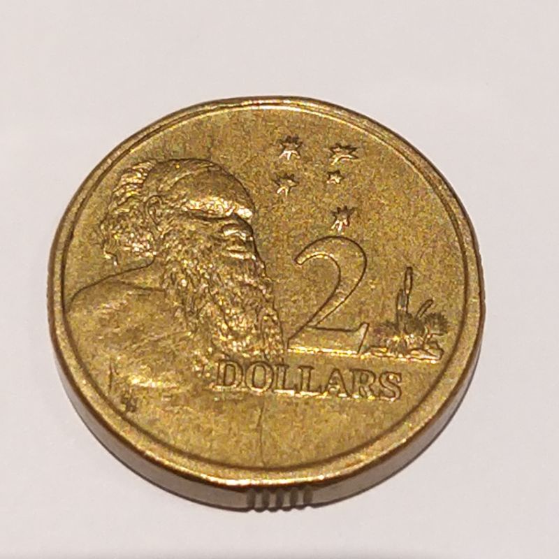 Auke 🇦🇺澳大利亞🇦🇺 1988~1989 年 2 澳元特殊印記 硬幣(伊麗莎白二世頭像)
