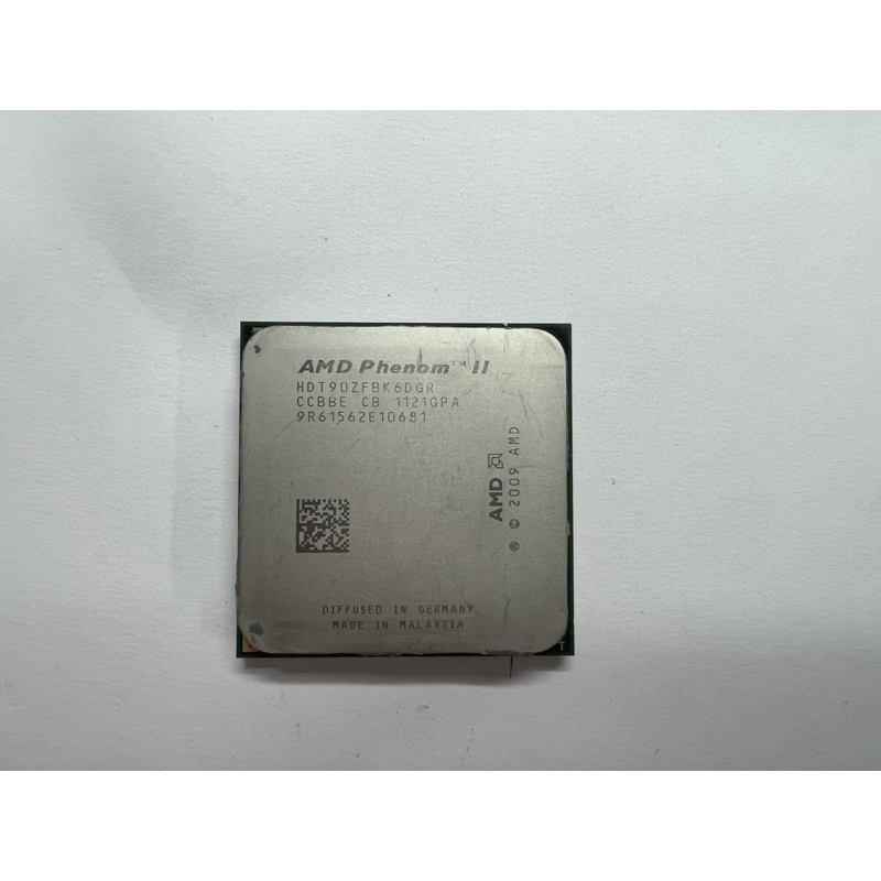 電腦雜貨店～ AMD Phenom ll X6 1090T 3.2G HDT90ZBK6DGR 六核心 二手 $1000