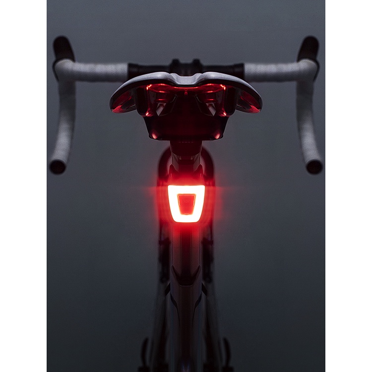☁5061*美利達捷安特通用頭盔尾燈自行車燈夜騎警示USB充電高亮防水裝備