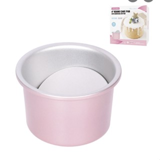 (烘焙廚房)Chefmade學廚WK9885迷你活底蛋糕模4吋活底圓形戚風小蛋糕模天使蛋糕烤模烤盤烘焙器具wk9885