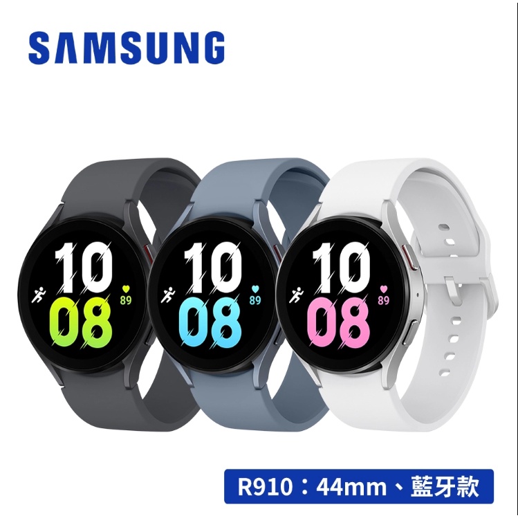 SAMSUNG Galaxy Watch5 SMR910 44mm (藍芽)手錶 蝦皮購物