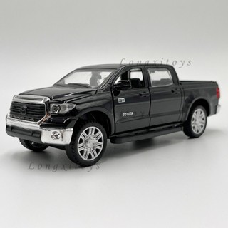 1:32 壓鑄模型汽車玩具豐田 Tundra 皮卡車迴力微型複製品帶聲光