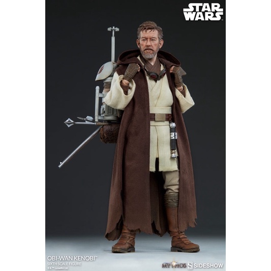 [降價特賣] SIDESHOW 星際大戰 歐比王 Star Wars Obi-Wan Kenobi 1/6 比例人偶作品