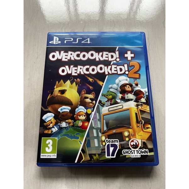 PS4遊戲片_煮過頭OVERCOOK1+2