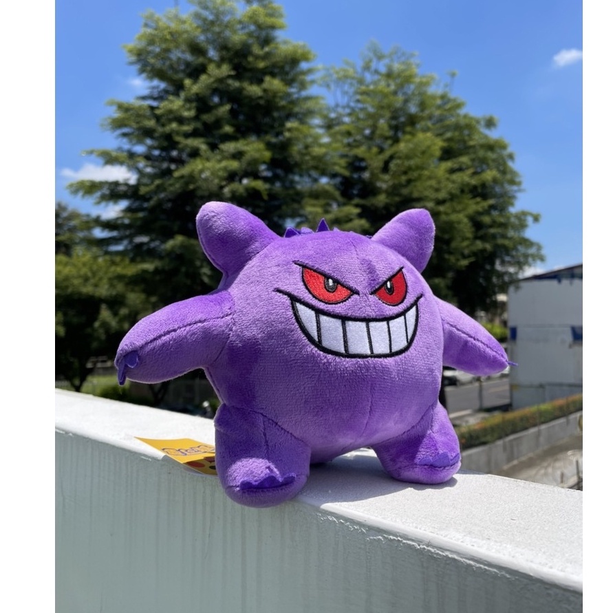 耿鬼娃娃~耿鬼玩偶~大寶可夢玩偶 寶可夢 耿鬼吊飾~皮卡丘 耿鬼~pokemon 正版授權 神奇寶貝