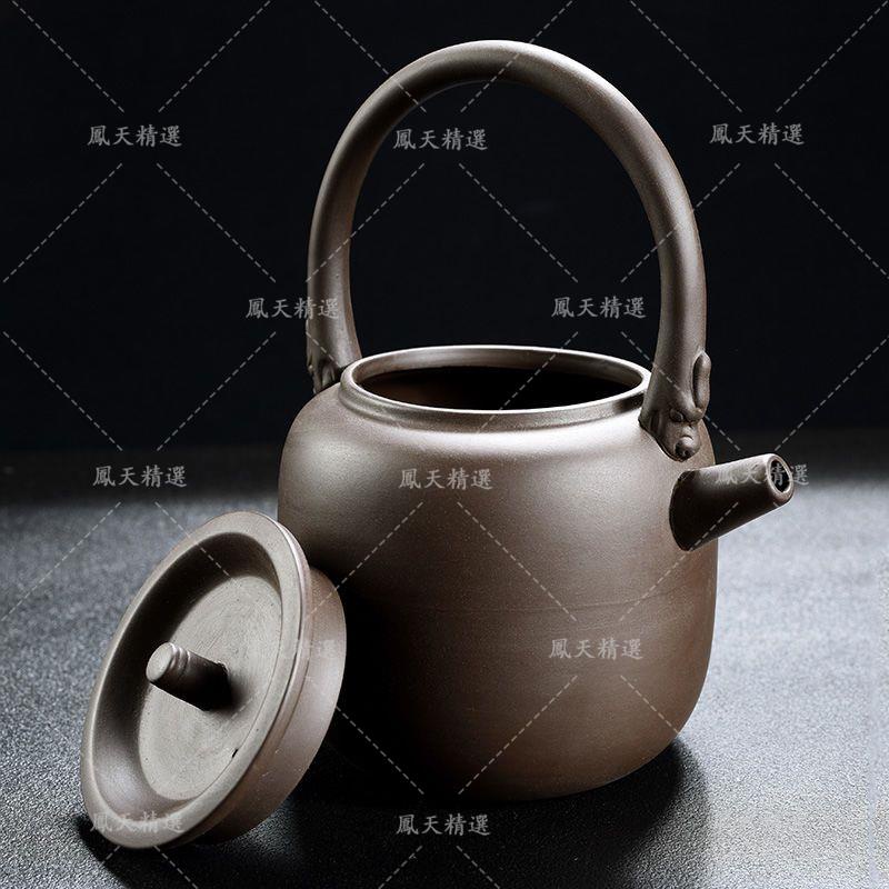 ✱✹道譽汝窯茶具茶壺開片可養單壺萬慶興汝瓷陶瓷功夫家用茶道茶器鳳天