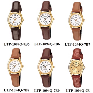CASIO 日系優雅氣質皮帶指針腕錶 LTP-1094Q