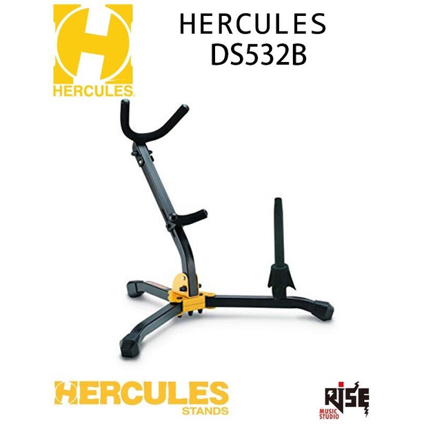 【又昇樂器】Hercules 海克力斯 DS432B 次中音 薩克斯風架 輕便 攜帶型 附攜行袋