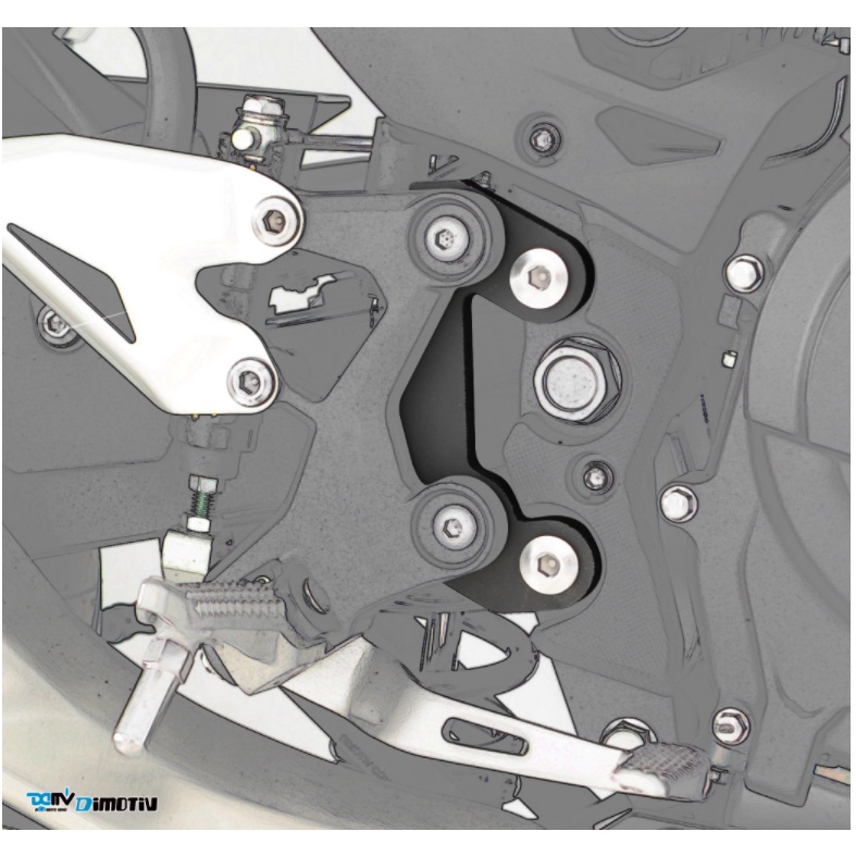 【泰格重車】DIMOTIV KAWASAKI NINJA400 / Z400 半組腳踏後移 忍4 腳踏後移 半組 DMV