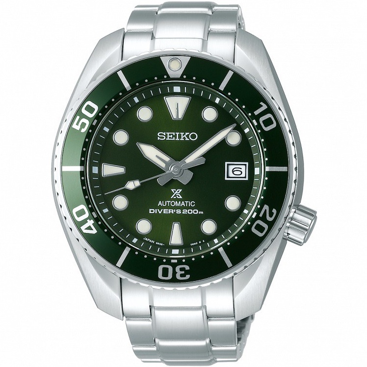 SEIKO 精工 PROSPEX 相撲廣告款 潛水機械錶 6R35-00A0G / SPB103J1 綠水鬼