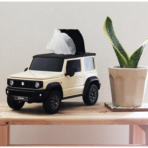 jp小確幸 日本代購 Suzuki原廠官方Jimny Sierra 造型面紙盒