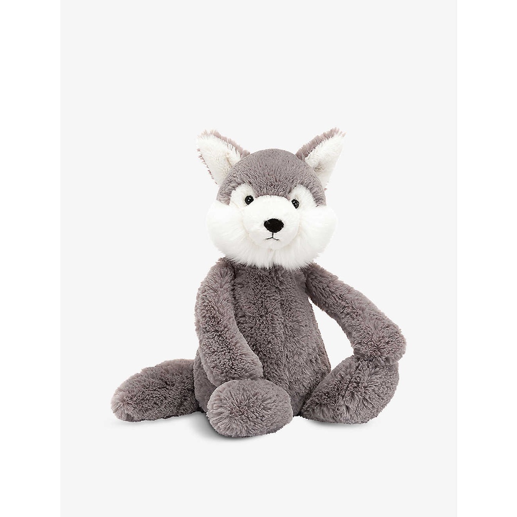 🇬🇧 Jellycat Bashful Wolf 31cm 野狼 狼 大野狼 玩偶 布偶 絨毛娃娃 安撫玩偶