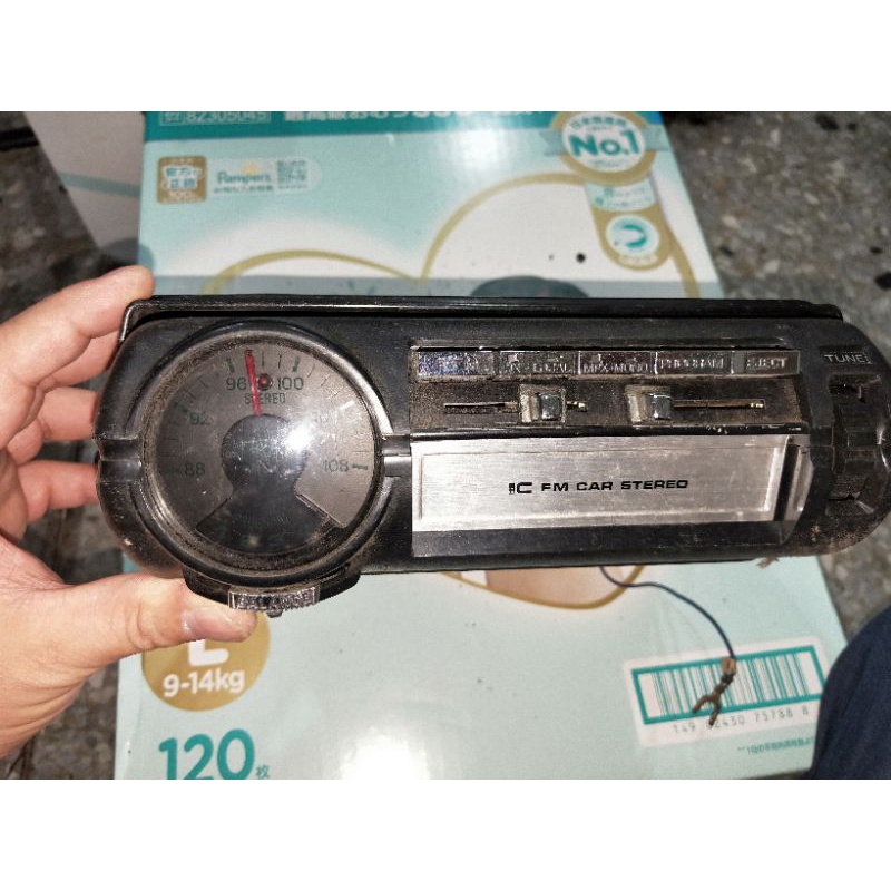 Panasonic/National國際牌CQ-880EN車用卡帶收音機1970~1980