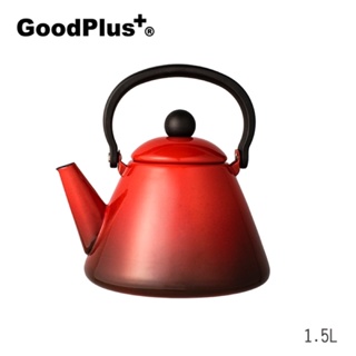 《茉莉餐具》🔥滿額免運🔥 GoodPlus+ 琺瑯 IH 水壺 電磁爐 1.5公升 熱水壺 茶壺