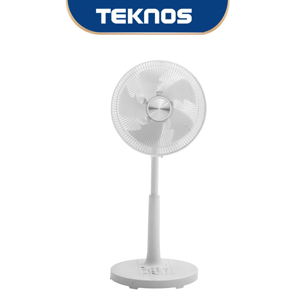 日本TEKNOS 12吋 ion負離子遙控DC立式風扇 KF-C02 (極靜音/雙層自然舒柔風感)