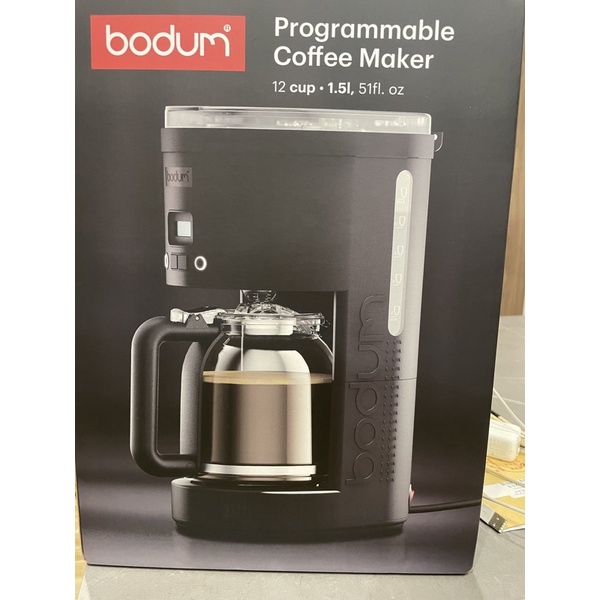 ［全新］丹麥bodum Programmable Coffee Maker 美式濾滴咖啡機