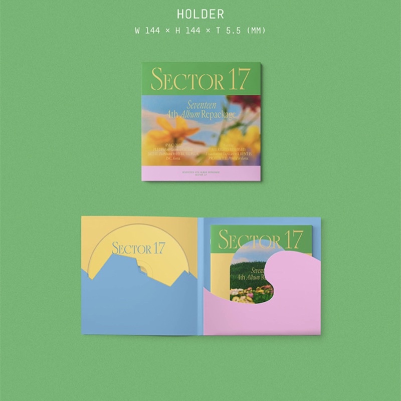 宅配 seventeen SECTOR17 COMPACT 新品未開封 100枚 K-POP/アジア