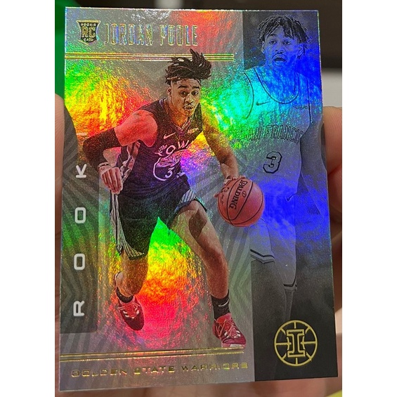 NBA 球員卡 Jordan Poole 2019-20 Illusions RC 新人卡