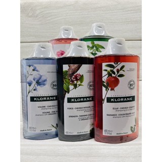 蔻蘿蘭klorane植物洗髮精(原廠台灣公司貨400ml)舒敏/蓬鬆/養髮強韌/涼感淨化/控油/護色/抗屑洗髮精