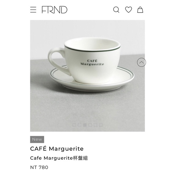 Maison Marguerite 生活支線 cafe marguerite 咖啡杯盤組
