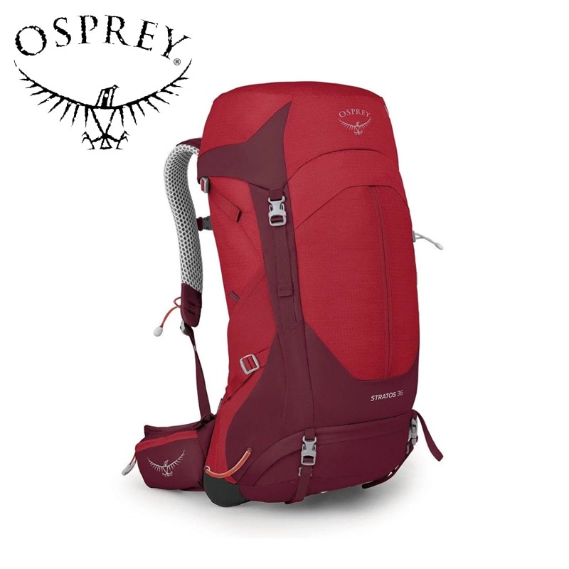 【Osprey】Stratos 36L 聖誕紅 男 專業登山背包