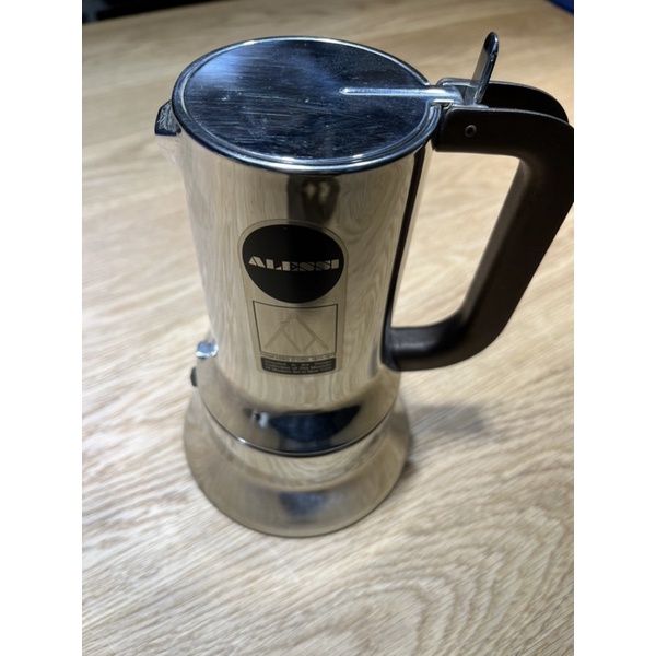 Alessi 9090 6杯 摩卡壺 第一代 同心圓 非常新 espresso 非 bialetti Lavazza