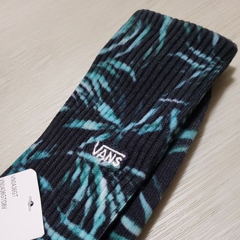 vans 美國原廠 渲染大麻葉刺繡logo長襪