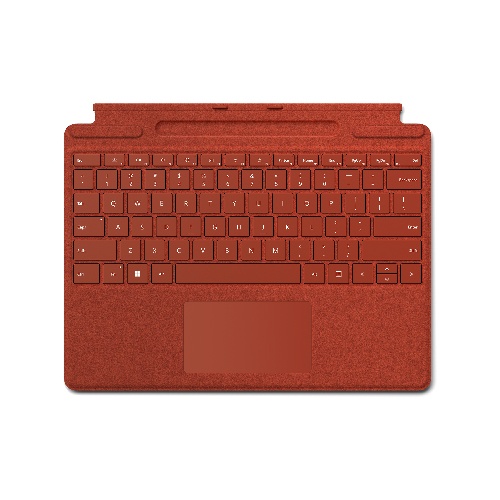 Microsoft 微軟 Surface Pro 8 特製版鍵盤-緋紅(含充電槽) Pro 8/ Pro X適用-