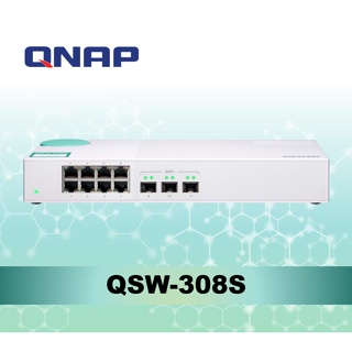 【全新含稅】威聯通 QNAP QSW-308S 無網管型交換器