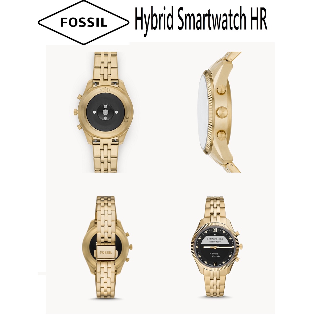 二手商品 FOSSIL 38M 智慧型手錶 SCARLETTE HYBRID SMARTWATCH HR FTW7045