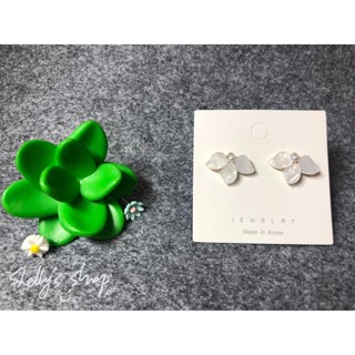 shellys925銀針法式小香風款 天使祝福優雅氣質 甜美不敗 復古 優雅時尚耳環