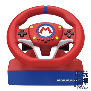 【電玩指標】十倍蝦幣 NS Switch HORI 瑪利歐賽車8 精品 原廠方向盤 標準版 NSW-204 賽車方向盤