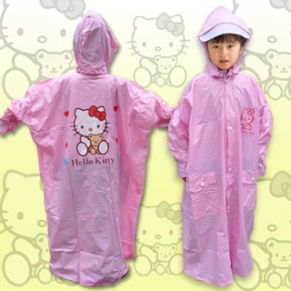 [田中小姐本鋪] 兒童雨衣 HELLO KITTY 海綿寶寶 幼童雨衣 大童雨衣 出清品 出清價 可超取 有發票