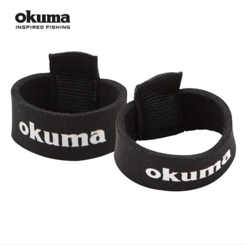 OKUMA 紡車捲線器專用束帶 線杯束帶 1包2入裝 線輪束帶