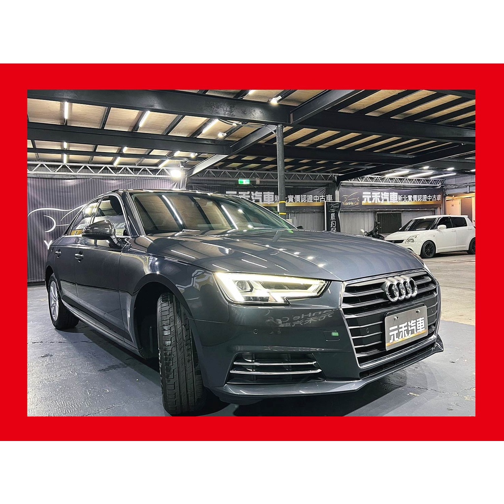 (114)2017年式 Audi A4 Sedan 30 TFSI Luxury 1.4 極境灰