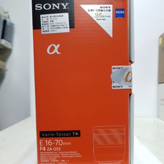 特價出清庫存少量全新公司貨外盒較差 鏡頭袋氧化 Sony E-mount鏡頭 E16-70mm F4 ZA OSS