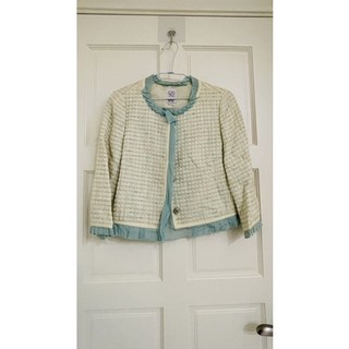 Joan& David小香外套40 size