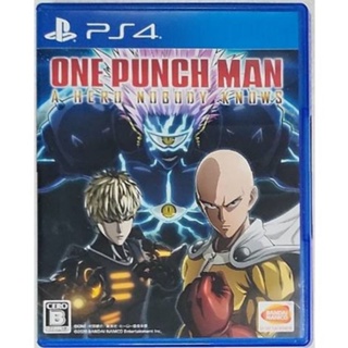 PS4 二手 日文版 無中文 一拳超人 無名英雄 日版 One Punch Man 純日版（2手）