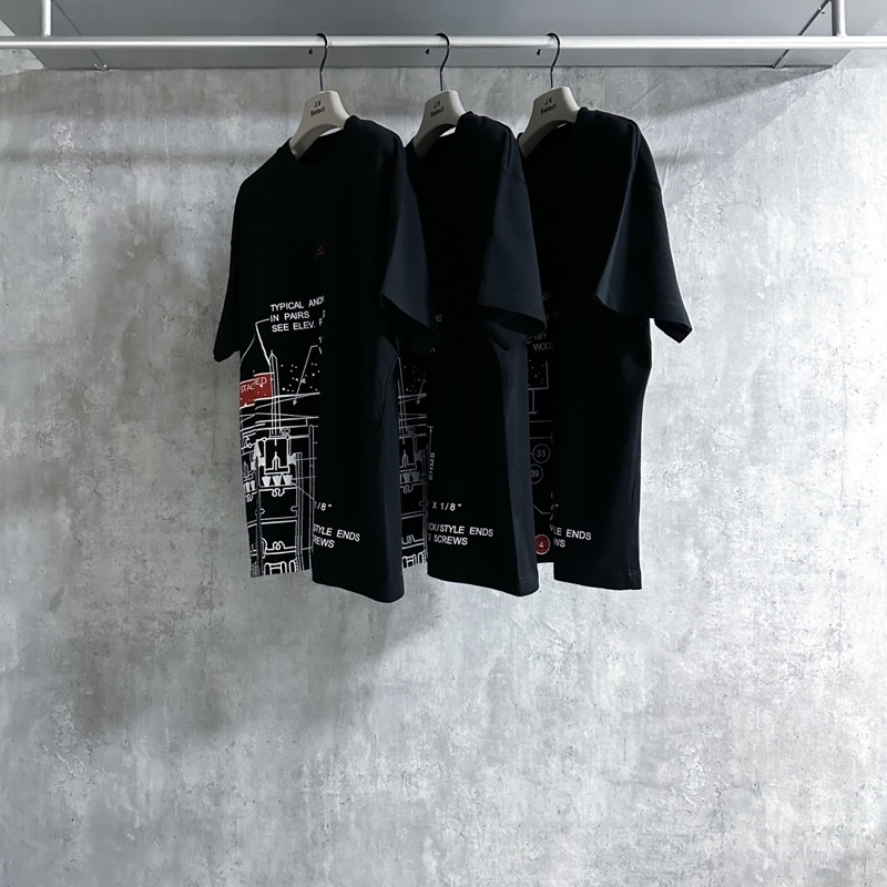 Image of 【J.V Select】A-COLD-WALL* Blueprint T-shirt 短袖 ACW #0