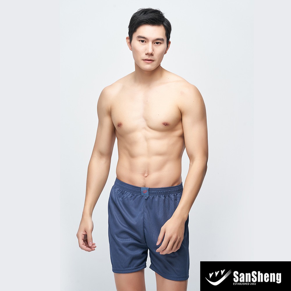 【SanSheng三勝】MIT台灣製排汗機能平口褲(M-XXL)
