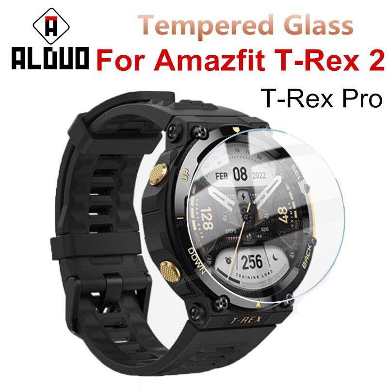 適用於 Huami Amazfit T-rex 2 保護玻璃的 2PCS 屏幕保護膜, 用於 Amazfit T-rex