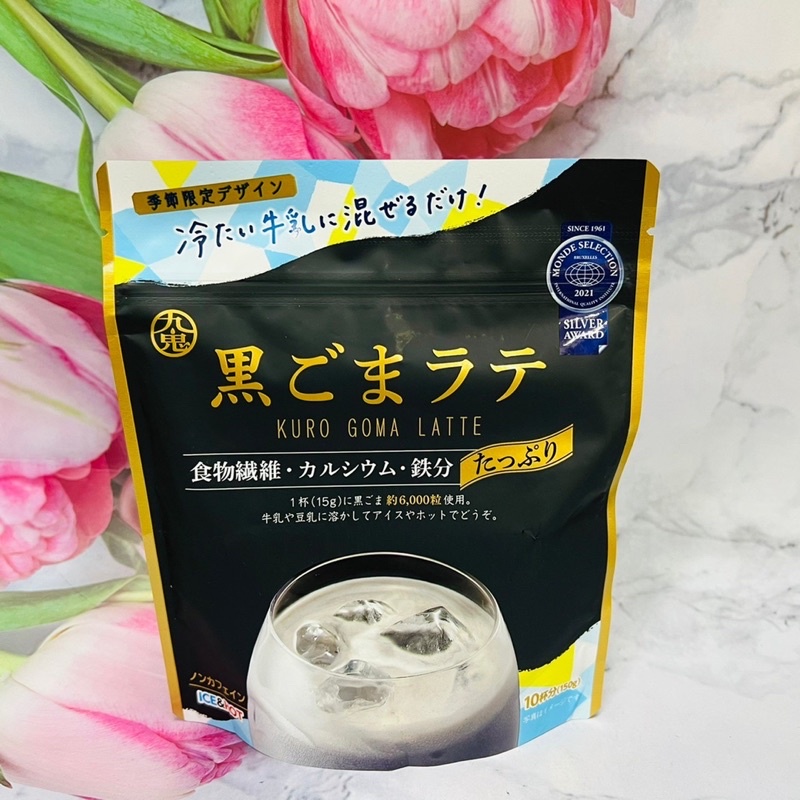 ^大貨台日韓^  日本  九鬼 無糖芝麻拿鐵100g /拿鐵風味黑芝麻粉150g /拿鐵風味黑芝麻粉300g