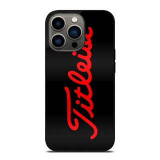 Titleist Plate Logo 高爾夫球杆 防摔保護套適用於蘋果手機殼 IPhone 14 Plus 13 Pr