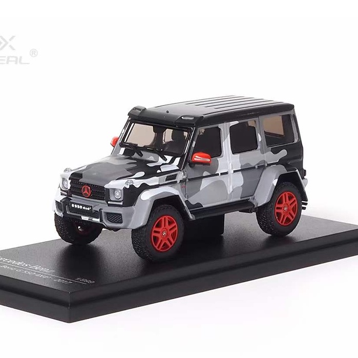 【模例】Almost Real 1/64 Mercedes-Benz G550 4x4² 2017 迷彩塗裝