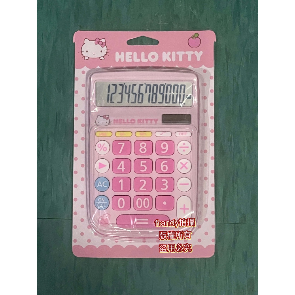 Hello Kitty 12位數(小型)桌上型計算機 KT-600