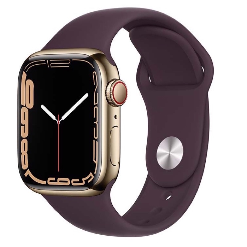 【狀況良好保固中】Apple Watch S7 45mm LTE版本 不鏽鋼 金色 二手保固至2023/04