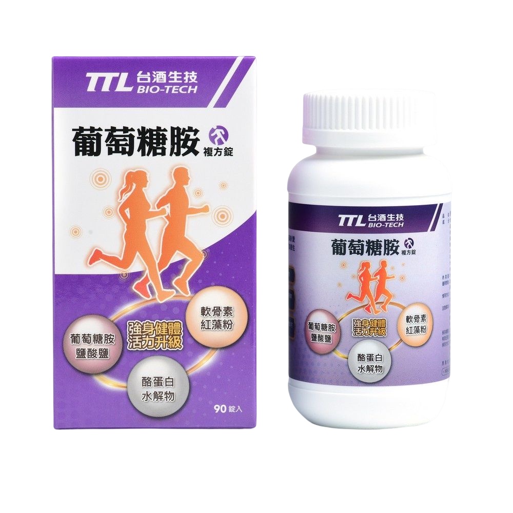 【台酒TTL】葡萄糖胺複方錠(90錠)