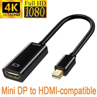 Mini DP 轉 HDMI 適配器電纜轉換器高清 4k 1080P 電視投影儀 Displayport 連接器, 用於